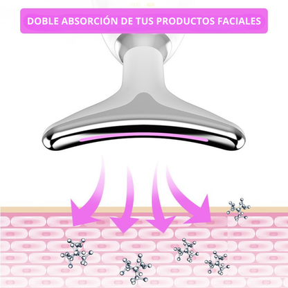 Masajeador Eléctrico EMS rejuvenecedor facial