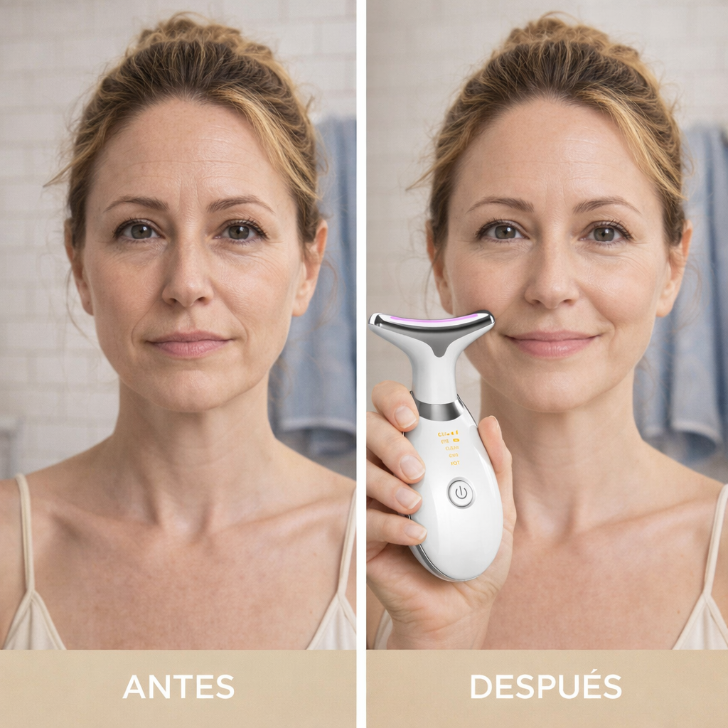 Masajeador Eléctrico EMS rejuvenecedor facial